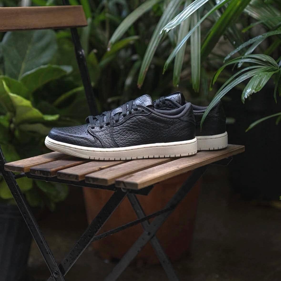 🖤AJ1 Low OG开箱|黑荔枝皮+米白中底,低调高级